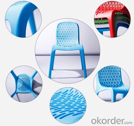 Engineering Plastic Chair,Hollow Design and Hot sale