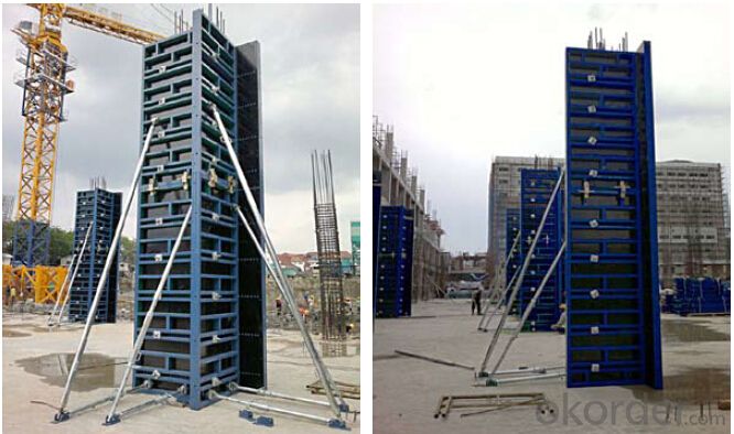 Steel Frame Formwork GK120 with Long Time Using for Large Projects