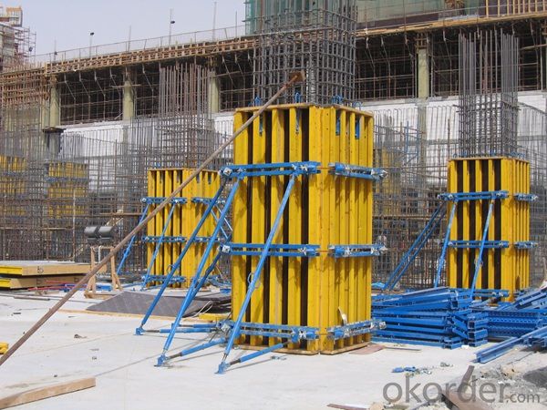Timber Beam Formwork Used for Concrete Pouring of Commercial Buildings