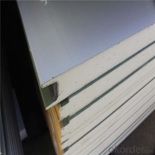 Cheaper Sandwich Panel Houses With PVC Wall Cladding