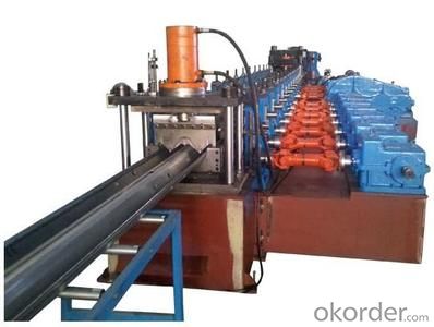 Guardrail Steel Profiles Cold Roll Forming Machine