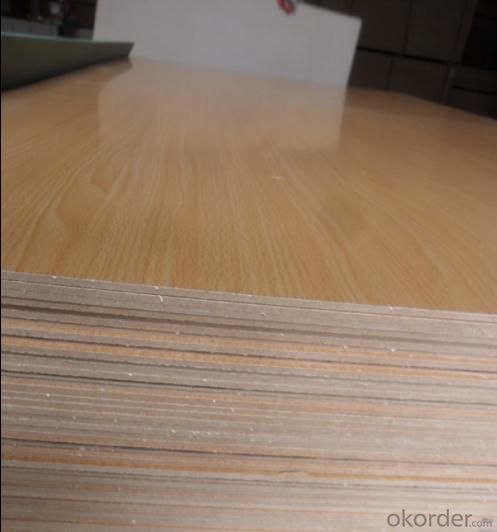 4mm One Side Melamine MDF Board for Decoration and Furiniture