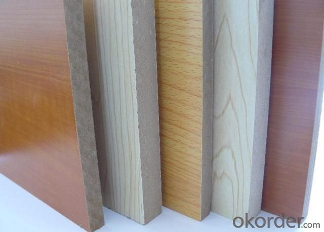 Wood Grain Colors Melamine MDF Boards for Furniture Making
