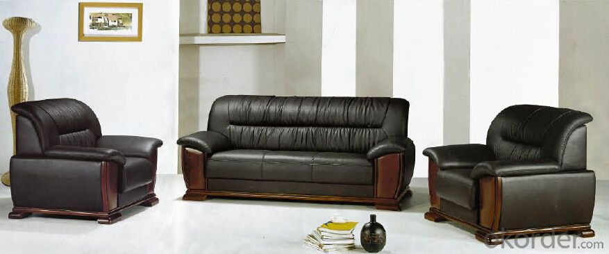 Office Leather Sofa Set 311 Seat PU Material