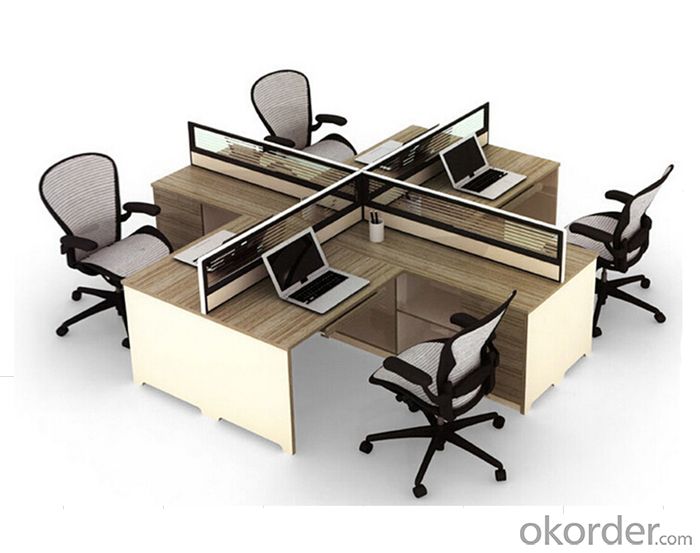 Office Furniture Commercial Desk MDF with Melamine