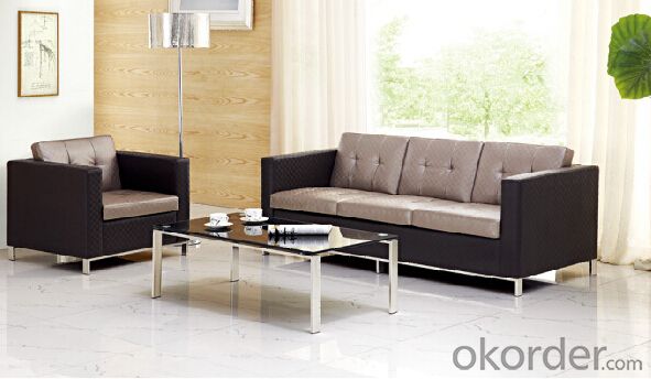 Office Sofa Furniture Fabric PU Material