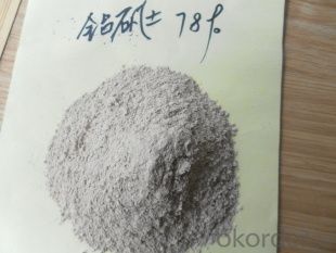 78% Alumina 120 Mesh Calcined Bauxite with Low Price