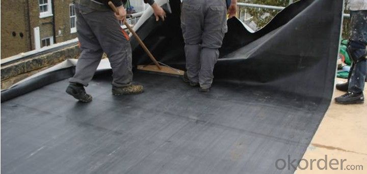 EPDM Coiled Rubber Waterproof Membrane for Roof Waterproof System