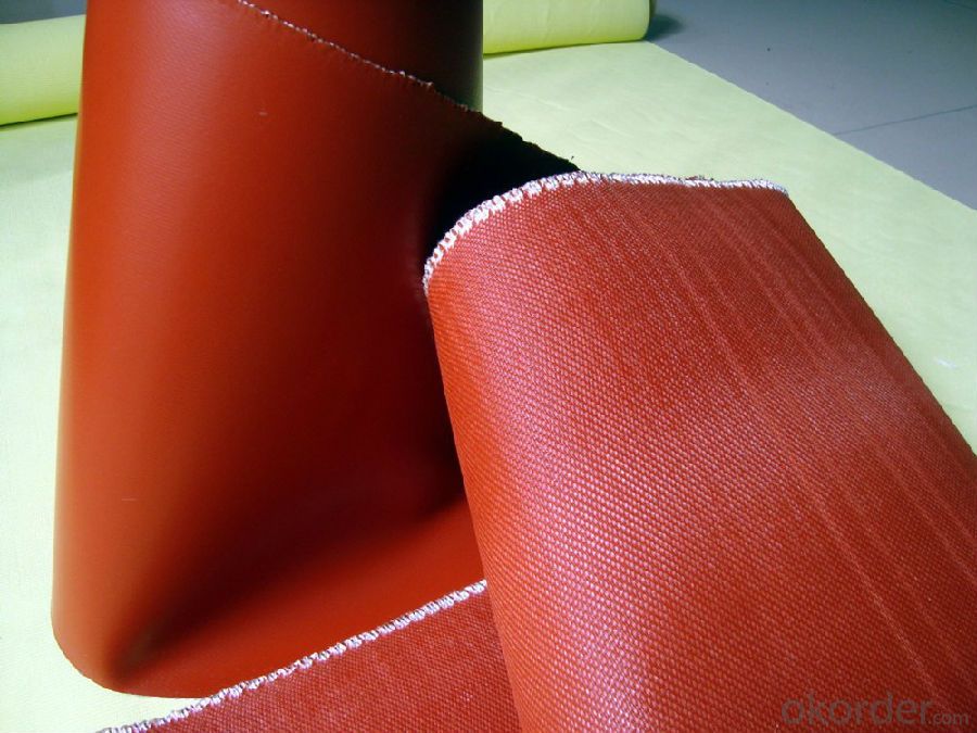 Fiberglass Fabric with Silicone Coated 130gsm