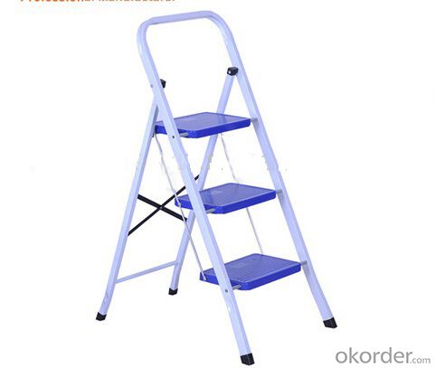 Aluminium Step Ladder with Folding Steps