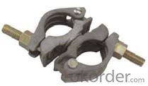Double Coupler for Scaffolding and Formwork System