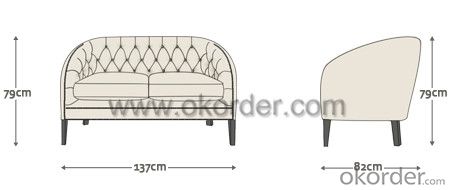 Mayfair Sofa with Top Grain Leather or Spilt Leather