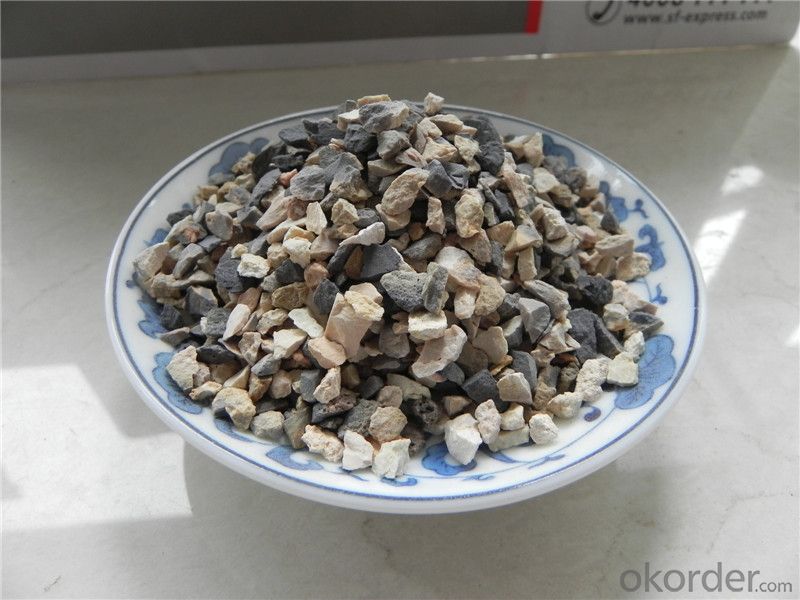 75% Rotary/ Shaft/ Round Kiln Alumina Calcined Bauxite Raw Material for Refractory