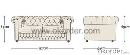 Chesterfield Sofa Popular in Europe and Australia