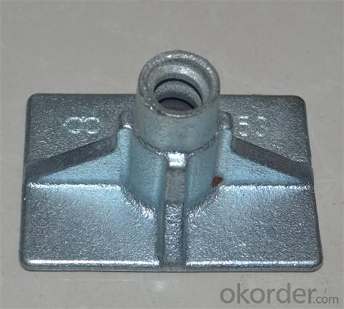 Formwork Parts Plate Nut with Galvanized