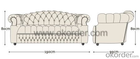 Sandringham Sofa with Handmade Back and Rest