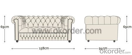 Stanhope Sofa for Palace and House Living Room