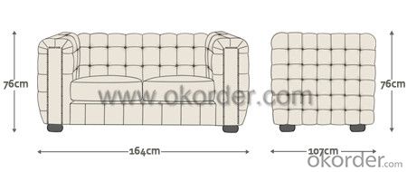 Westminster Chesterfield Sofa with Handmade Backrest