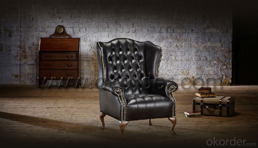 Stirling Chesterfield Chair with Hand Studded Front Facings