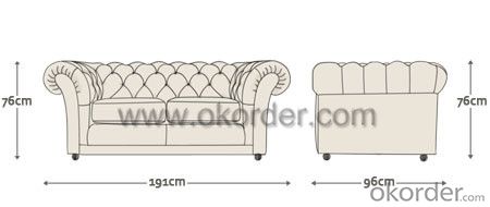 Churchill Sofa With Two Seats or Three Seats
