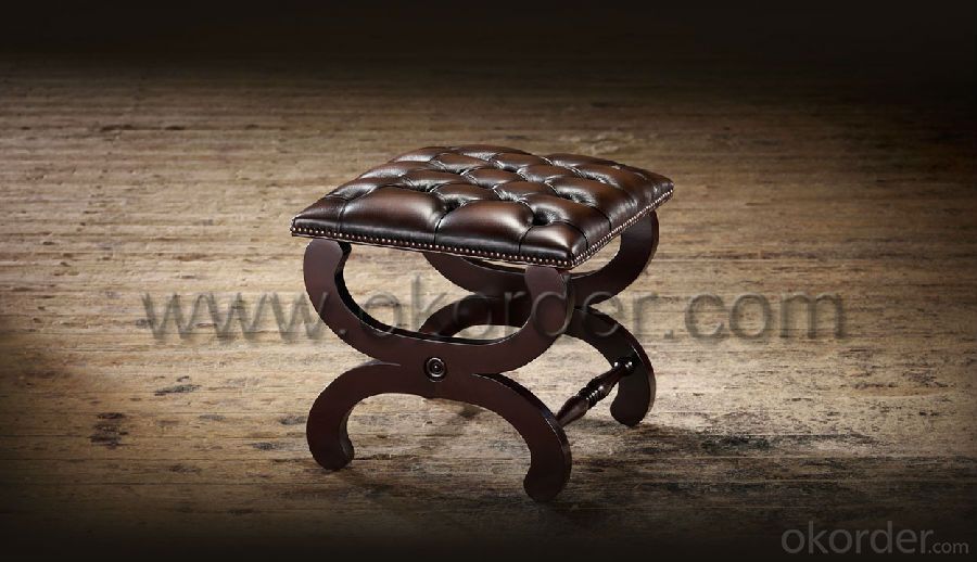 Baron Footstool with Simple and Elegant Frame