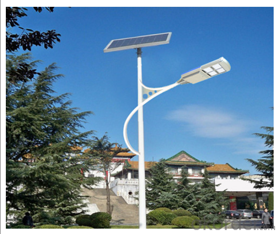 Solar street courtyard light　160W, 17% efficiency