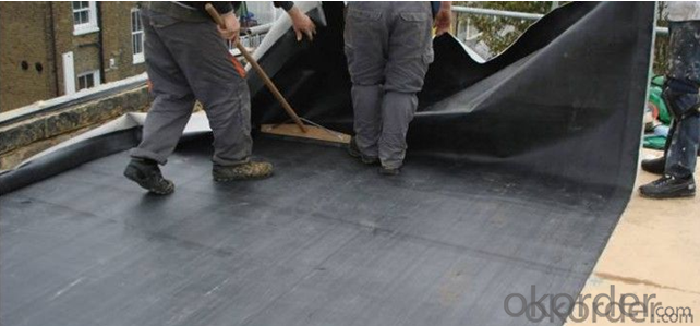EPDM roof /pond waterproof membrane with SGS ISO