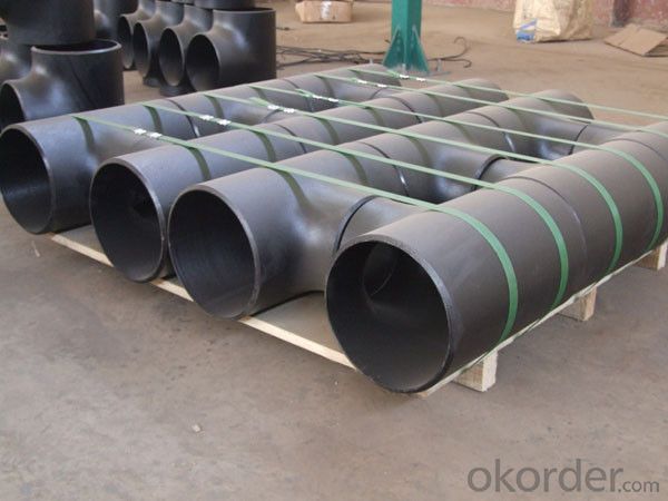 Alloy Steel Pipe Fittings Butt-Welding Equal Tees