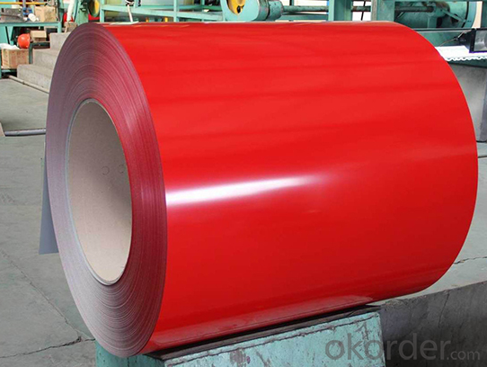 Color Coated Pre-Painted Steel Coil in Green Color