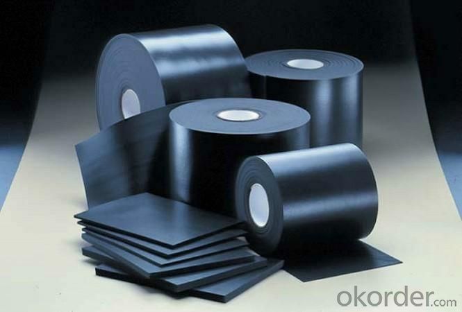 EPDM Coiled Rubber Waterproof Membrane in 1.5mm