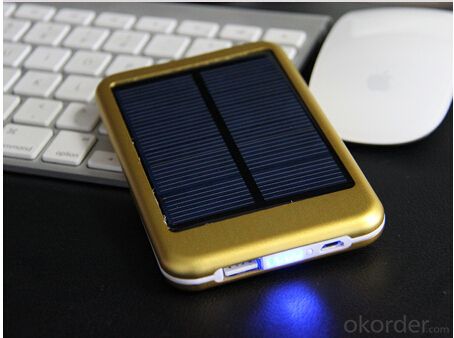 Solar Charger--Portable Mobile Phone For 6000 Mah Mobile