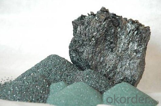 Black SiC/Silicon Carbide 10-100mm and Powder