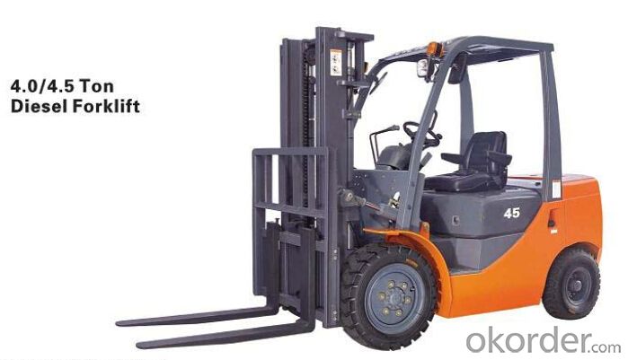 High Efficent Small 4.5T Forklift Truck with Good Price