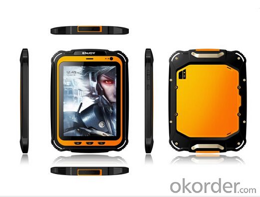 Rugged 8 inch Android Tablet PCQuad core with 3G and Barcode Reader Optional