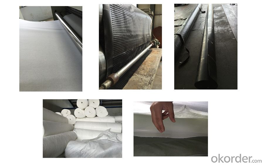 Non Woven Geotextiles with Needle Punched
