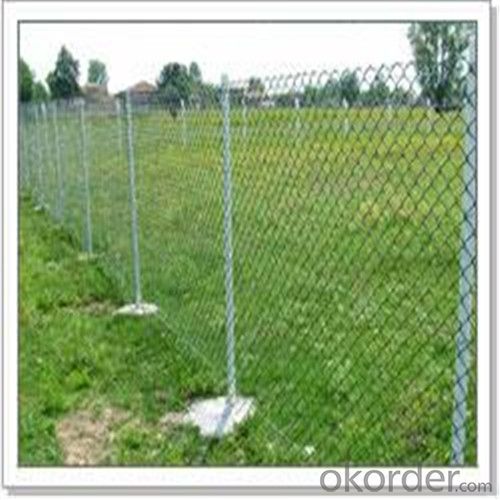 Chain Link Wire Mesh Electro Hot Dipped Galvanized PVC Coated Wire Mesh Fence