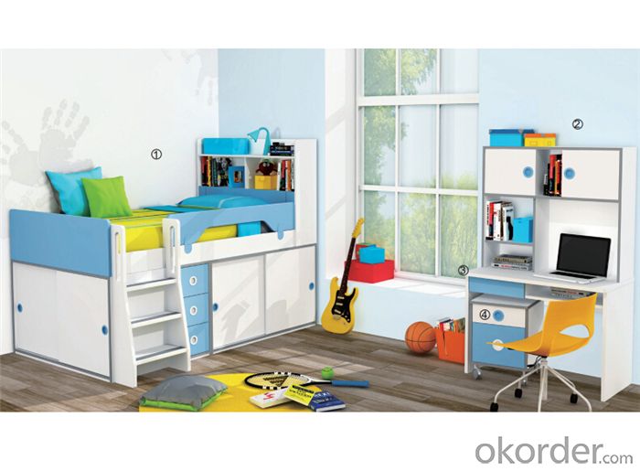 Kids Bunk Bed with Environmental Material