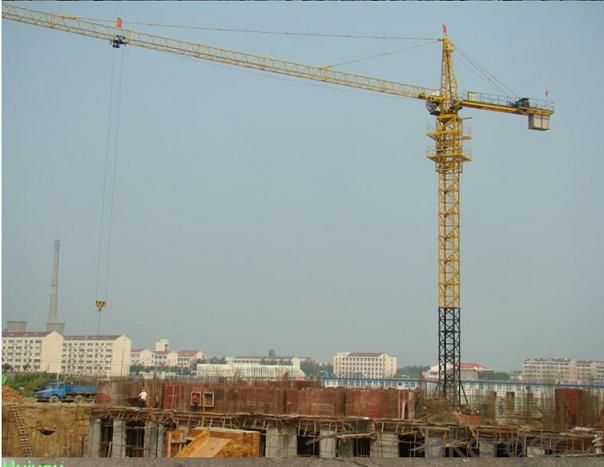 Tower Crane of TC4208 With Jib 42M and 0.8Ton Tip Load  Hammer Head