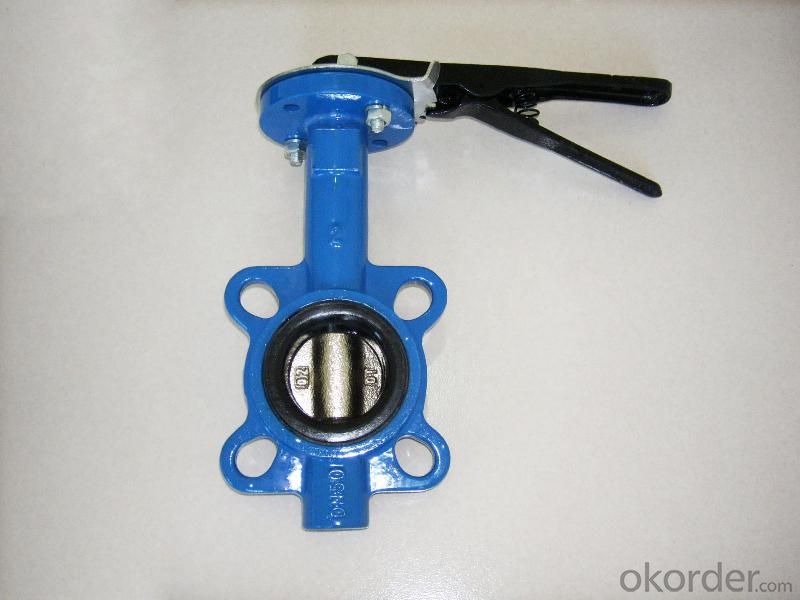 Manual Wafer Butterfly Valve Ductile Iron