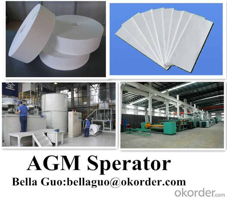 AGM Separator  For UPS Bettary under ASTM Test