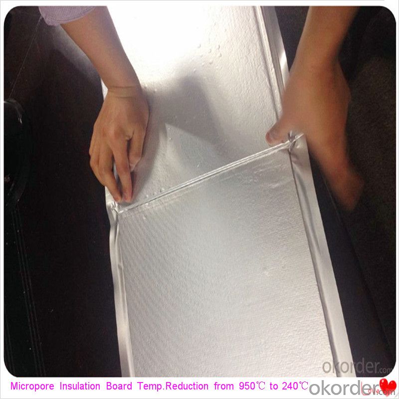 25mm Insulation Board for Steel Plant Micropore Heat and Thermal Insulation in Insulation Layer