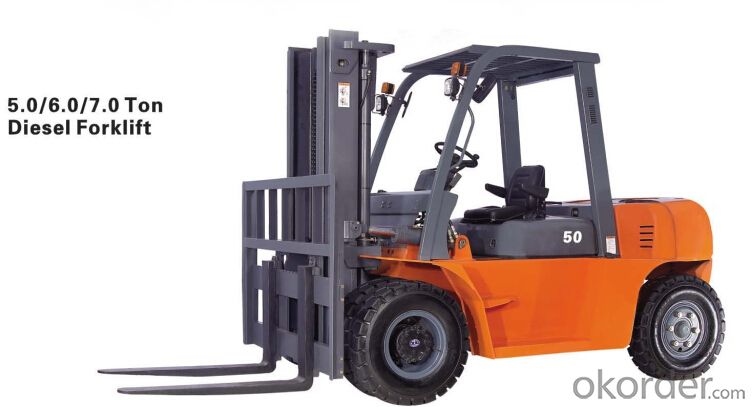 Disel  Forklift Truck 6.0T with Good Price