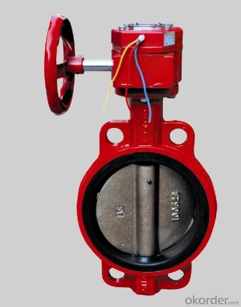 Butterfly Valve Ductile Iron Wafer Sanitary