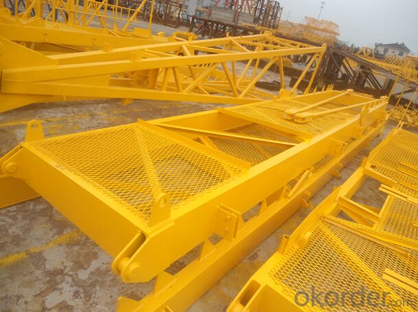 8ton tower crane Q6513 QTZ125 high quality