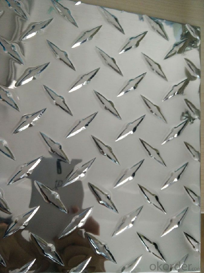 Bright Diamond Aluminum Sheet/Plate in  Short Delivery