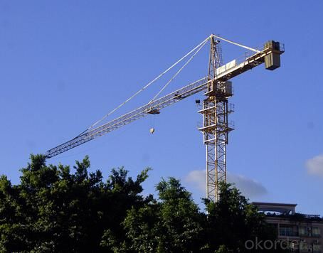 Tower Crane of TC6518 With Jib 65M and 1.8Ton Tip Load  Hammer Head
