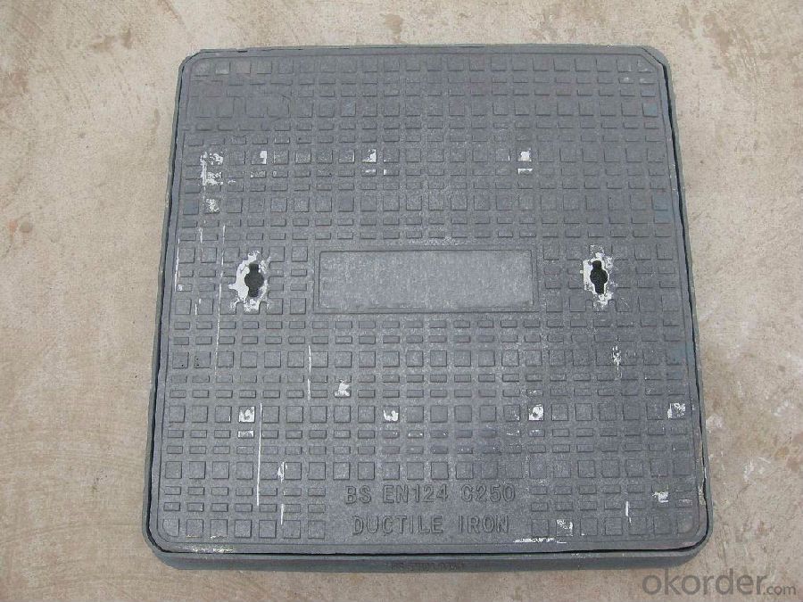 Manhole Cover B125 Cast Iron Ductile Iron