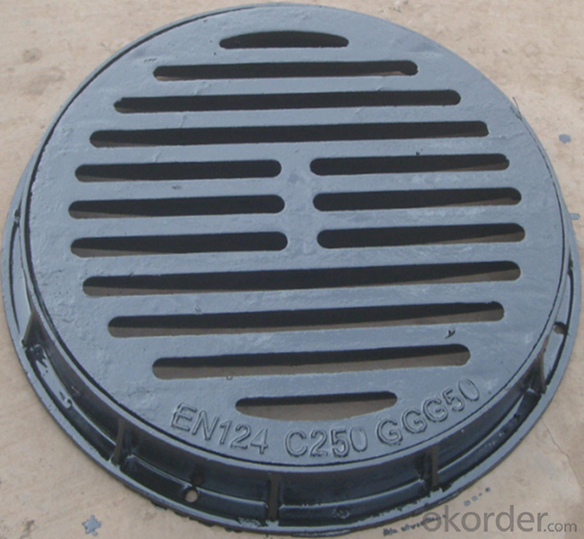 Manhole Cover  Ductile Casting Iron Construction Used