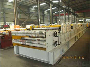 High Speed Trapezoidal sheets Roll Forming Machine with ISO Quality System