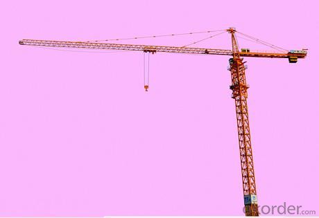 Tower Crane of TC6518 With Jib 65M and 1.8Ton Tip Load  Hammer Head
